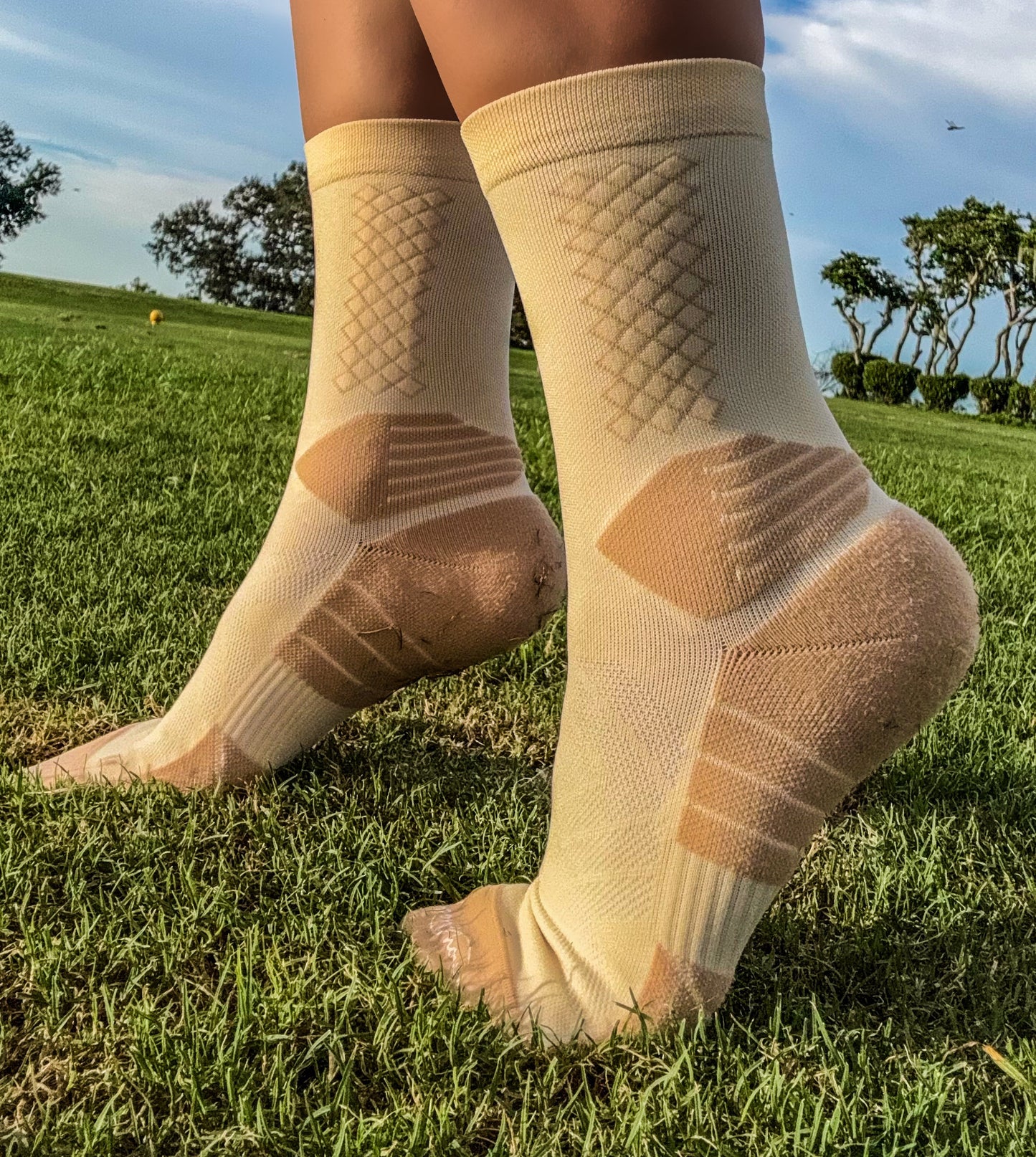 Sandy Hiking Socks